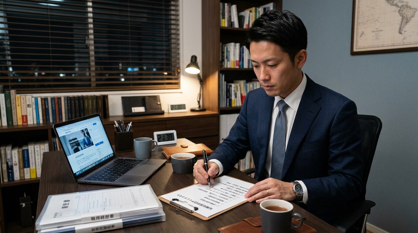 面接前日の心構えと準備の全体像