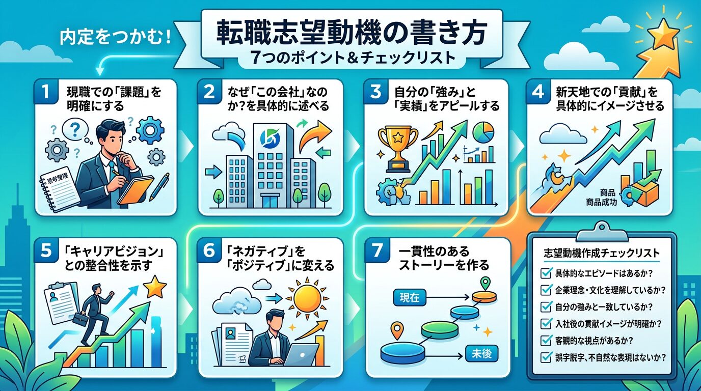 採用担当者が確認する3つのポイント