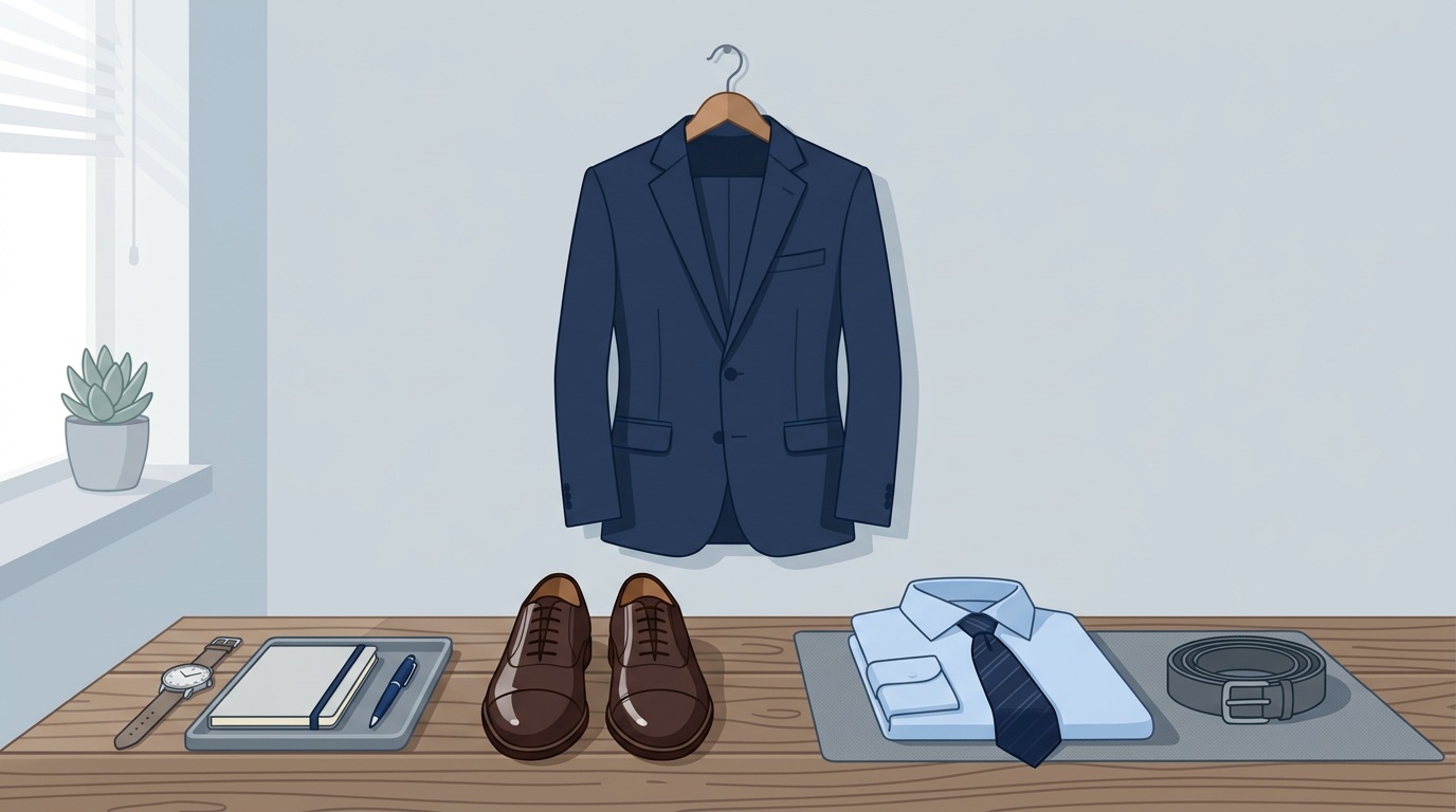 面接当日の服装準備